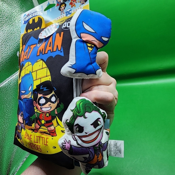 Batman Brave Little Heroes Soft Book Cloth Child's First Comic DC - Picture 5 of 5